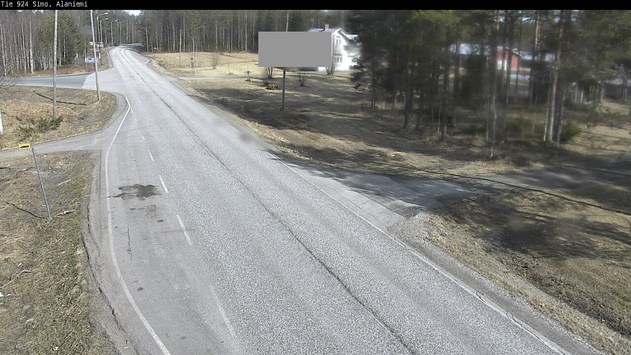 Weather Camera Image Väg 924 Simo, Alaniemi, Simo, Lappi