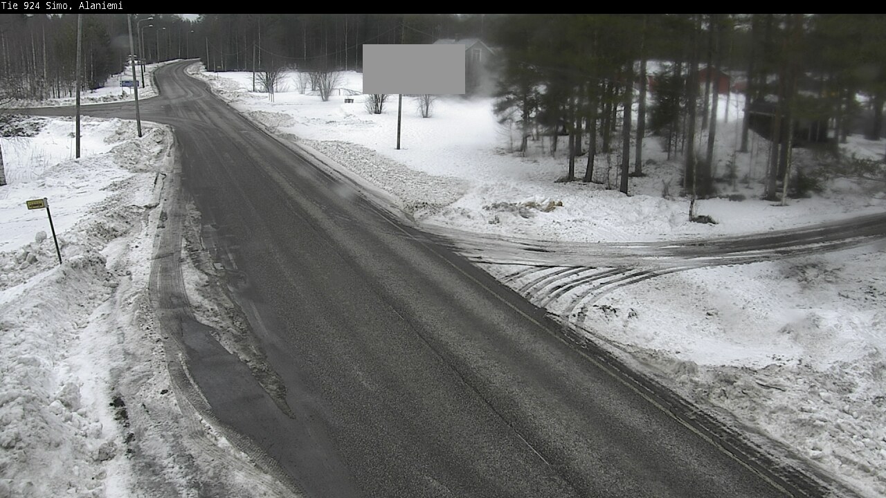 Weather Camera Image Road 924 Simo, Alaniemi, Simo, Lappi