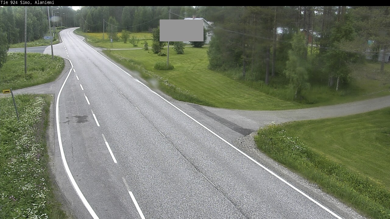 Weather Camera Image Väg 924 Simo, Alaniemi, Simo, Lappi
