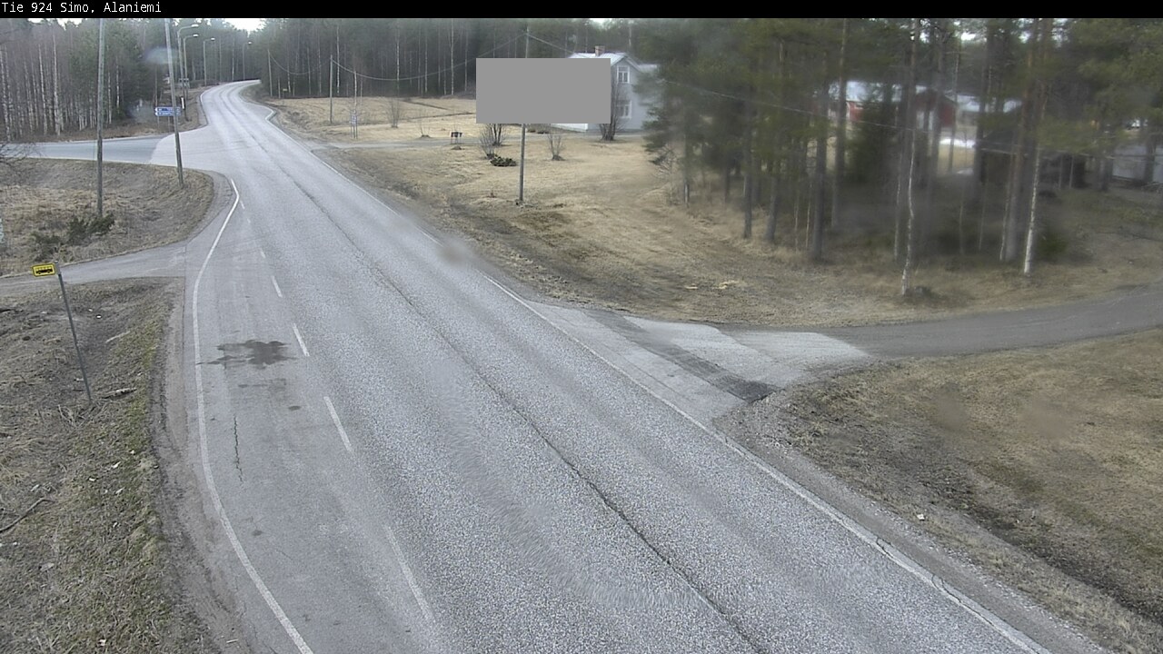 Weather Camera Image Väg 924 Simo, Alaniemi, Simo, Lappi
