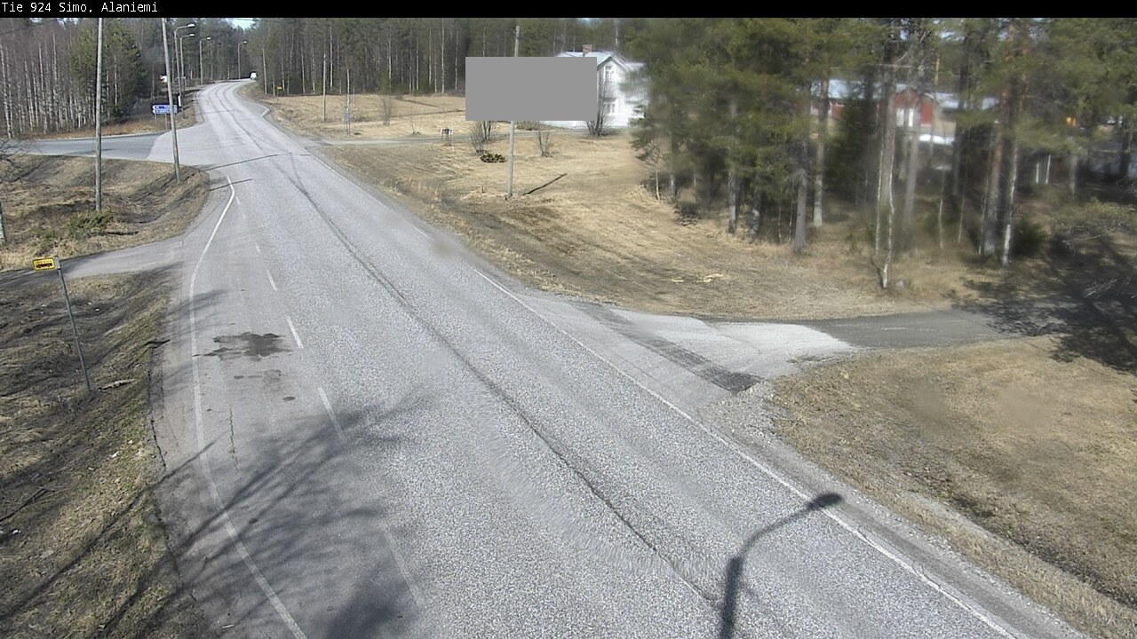 Weather Camera Image Väg 924 Simo, Alaniemi, Simo, Lappi