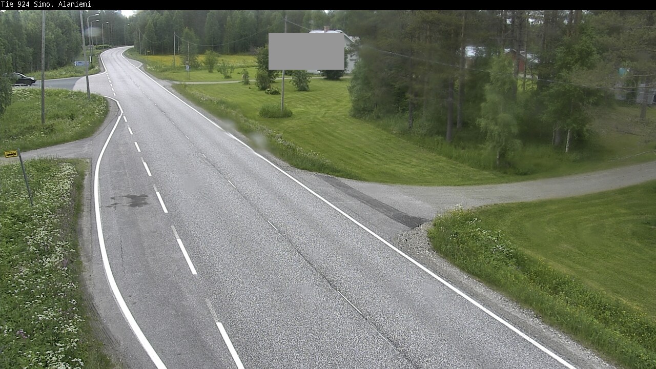Weather Camera Image Väg 924 Simo, Alaniemi, Simo, Lappi