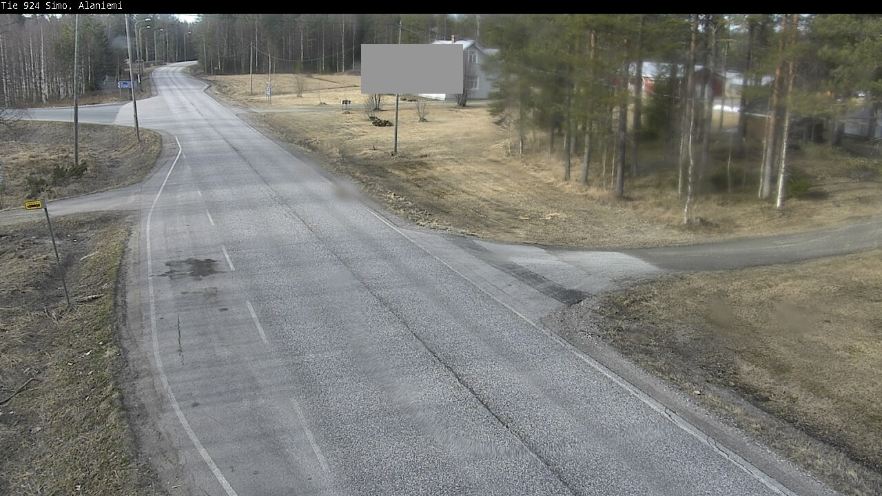 Weather Camera Image Väg 924 Simo, Alaniemi, Simo, Lappi