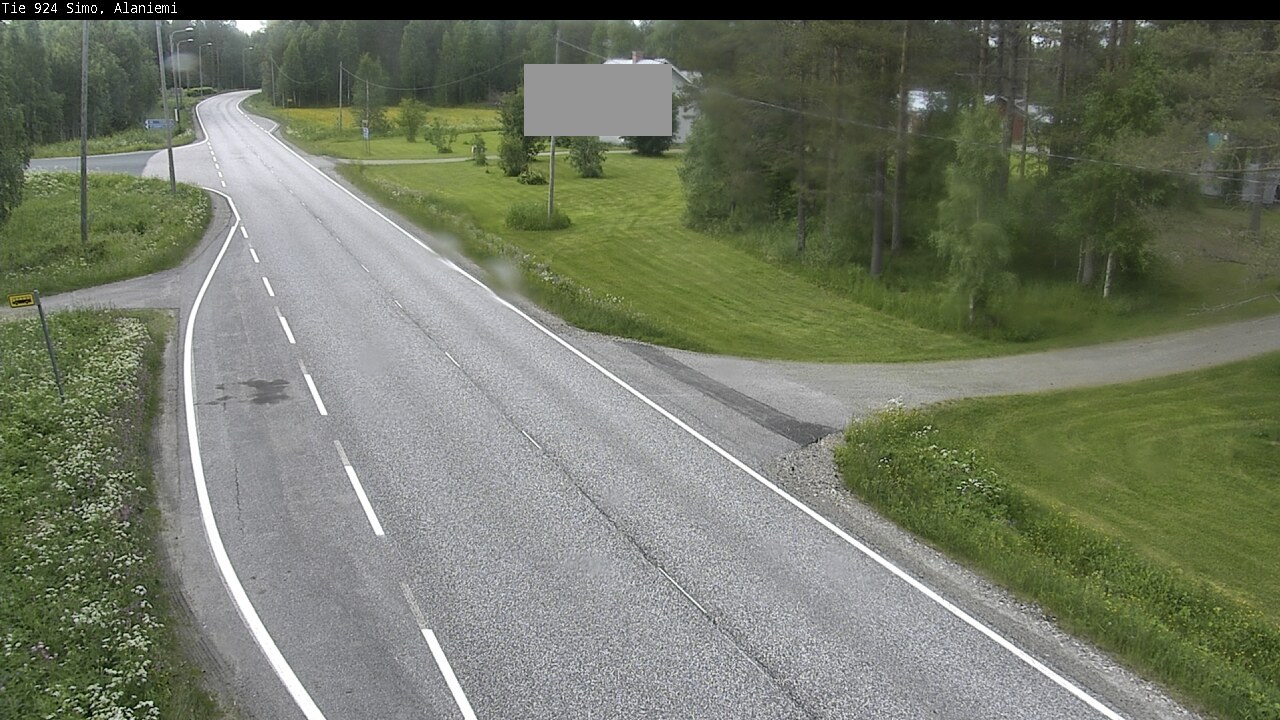 Weather Camera Image Väg 924 Simo, Alaniemi, Simo, Lappi