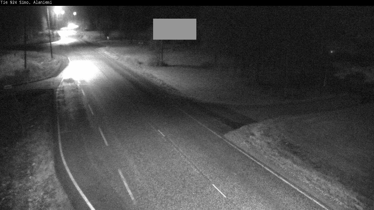 Kelikamerat Kuva Tie 924 Simo, Alaniemi, Simo, Lappi