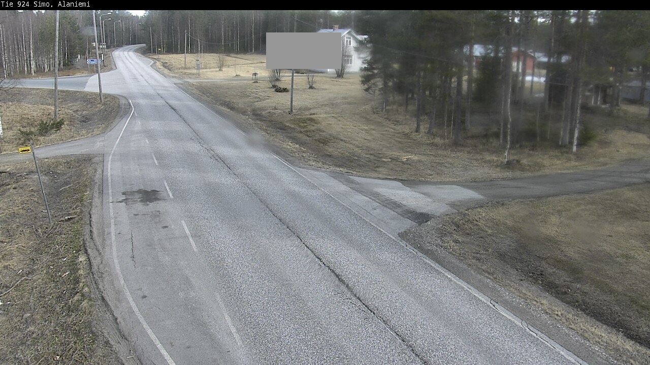 Weather Camera Image Väg 924 Simo, Alaniemi, Simo, Lappi