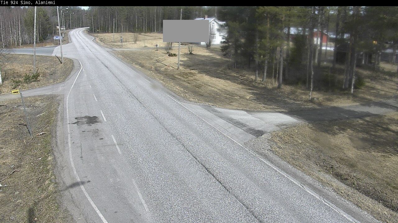 Weather Camera Image Väg 924 Simo, Alaniemi, Simo, Lappi