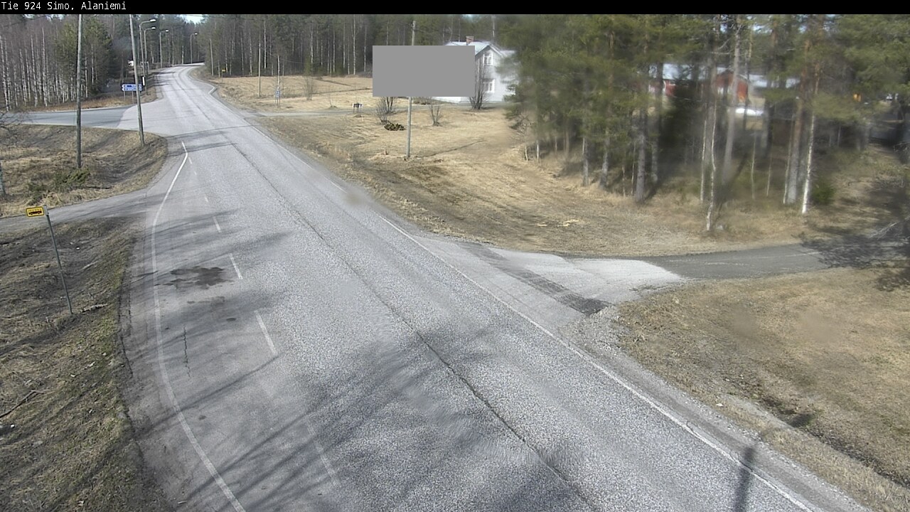 Weather Camera Image Väg 924 Simo, Alaniemi, Simo, Lappi