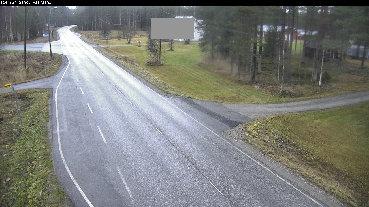 Kelikamerat Kuva Tie 924 Simo, Alaniemi, Simo, Lappi