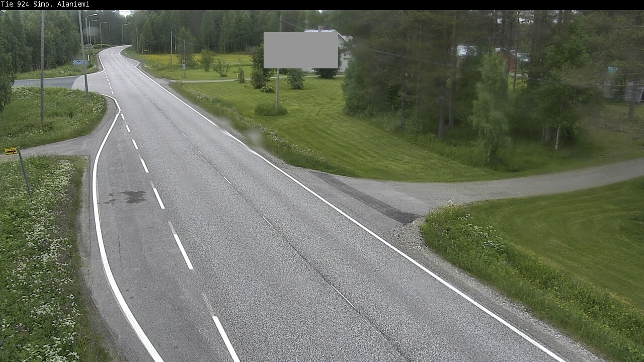 Weather Camera Image Väg 924 Simo, Alaniemi, Simo, Lappi