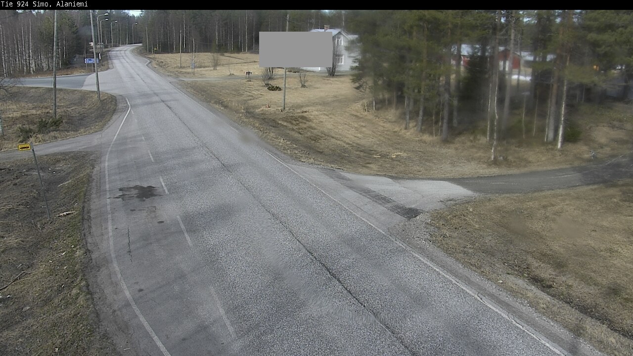 Weather Camera Image Väg 924 Simo, Alaniemi, Simo, Lappi