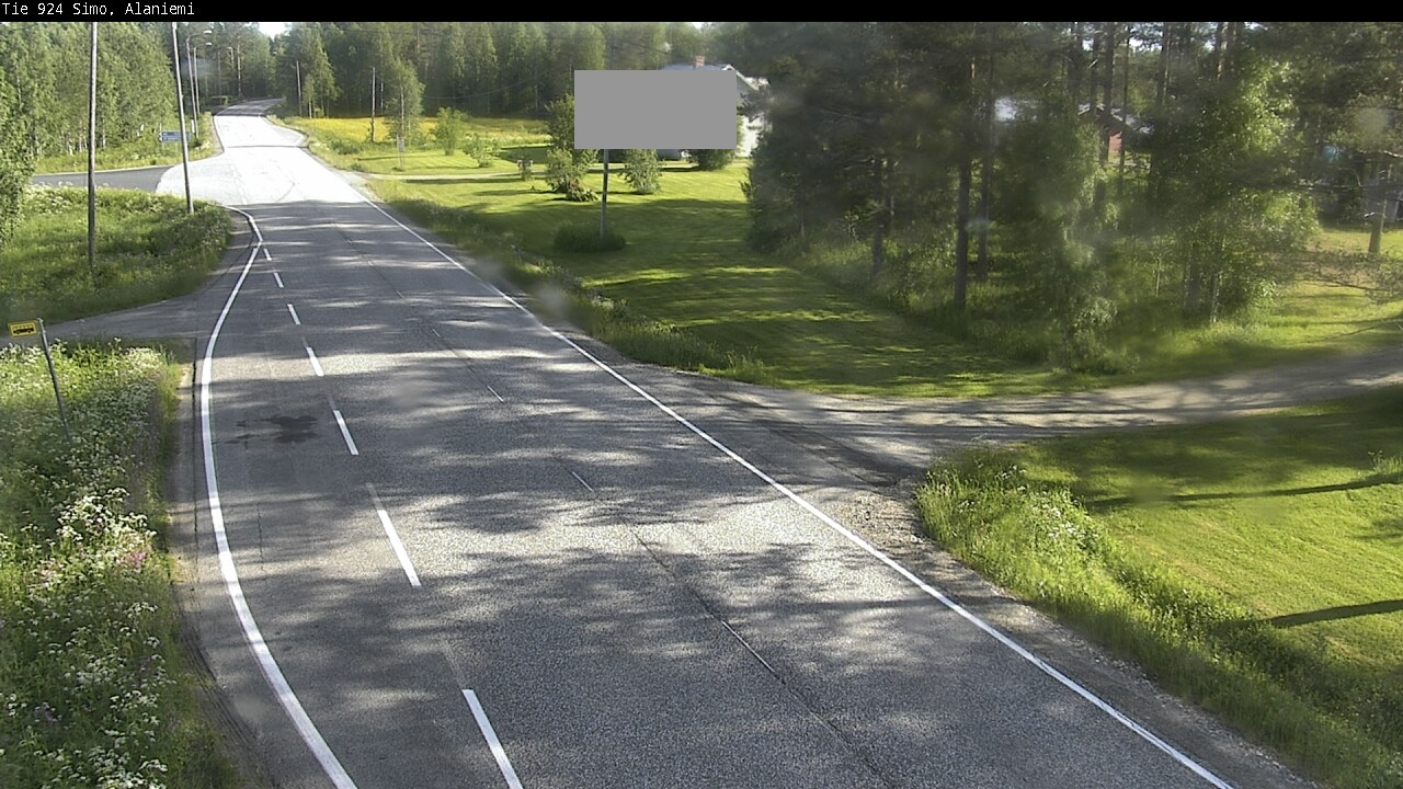 Weather Camera Image Väg 924 Simo, Alaniemi, Simo, Lappi