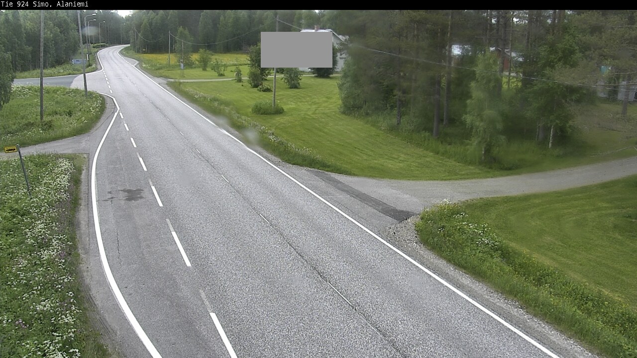 Weather Camera Image Väg 924 Simo, Alaniemi, Simo, Lappi