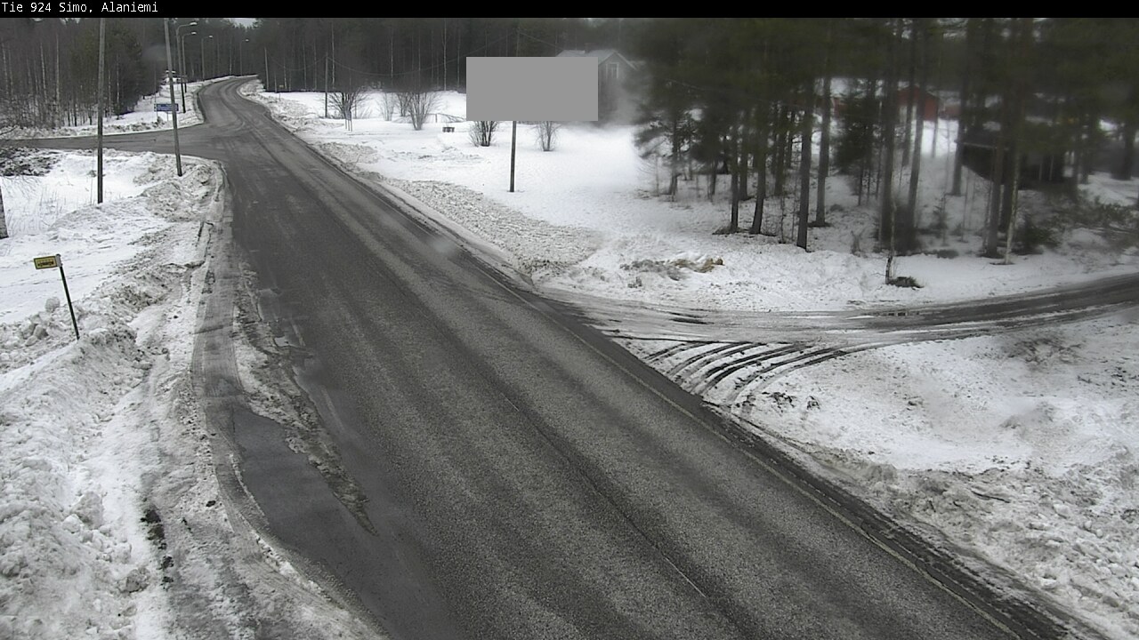 Weather Camera Image Road 924 Simo, Alaniemi, Simo, Lappi