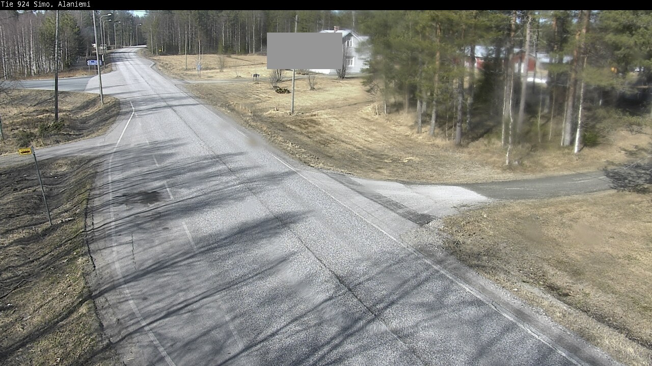 Weather Camera Image Väg 924 Simo, Alaniemi, Simo, Lappi