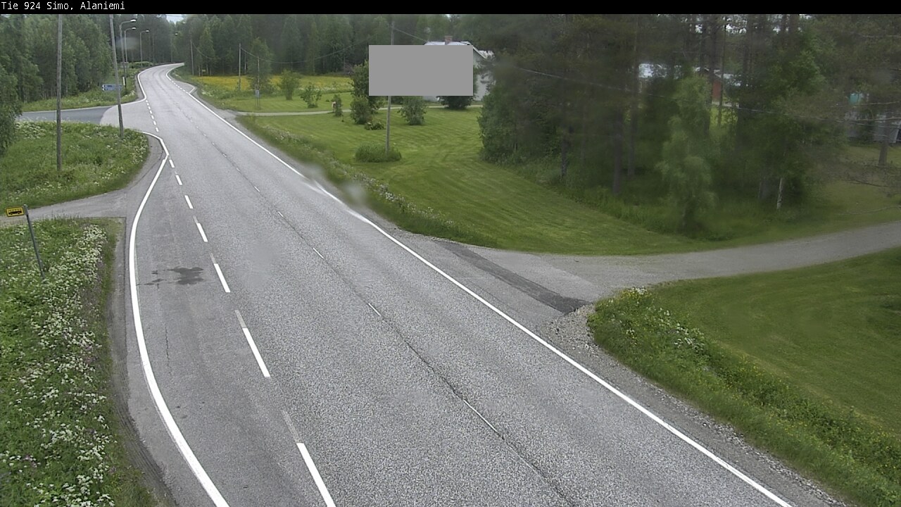 Weather Camera Image Väg 924 Simo, Alaniemi, Simo, Lappi