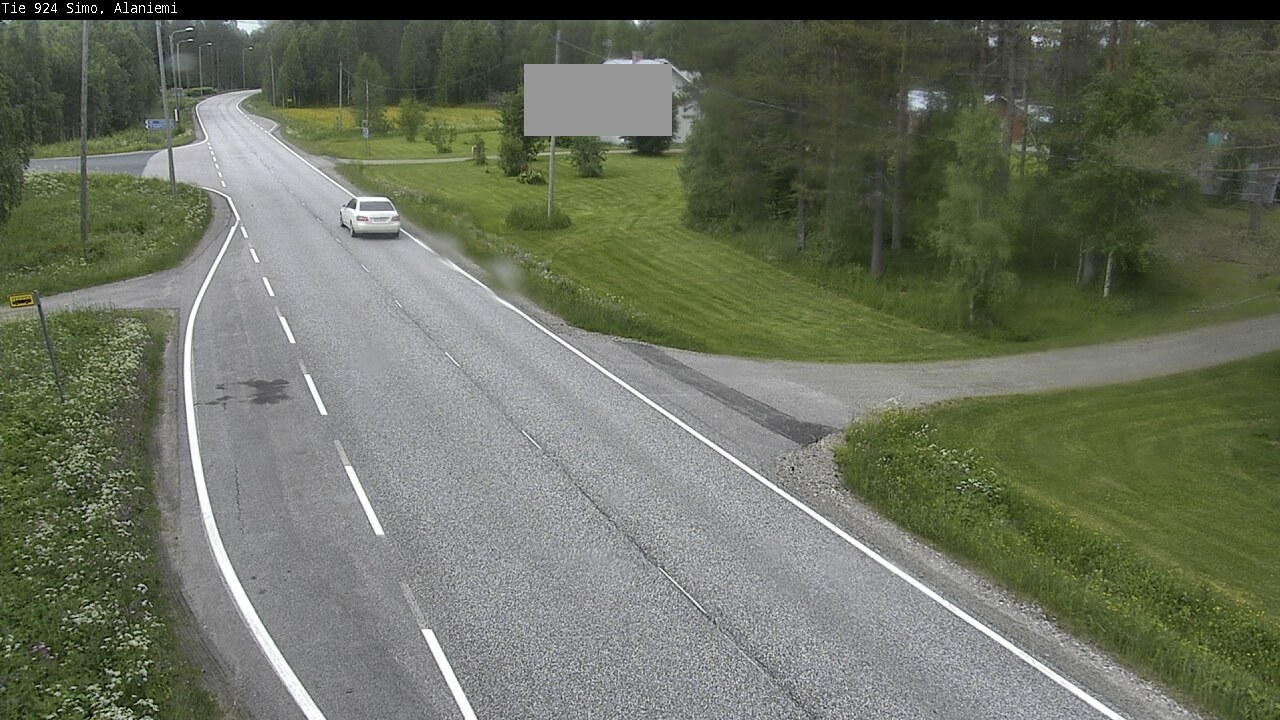 Weather Camera Image Väg 924 Simo, Alaniemi, Simo, Lappi