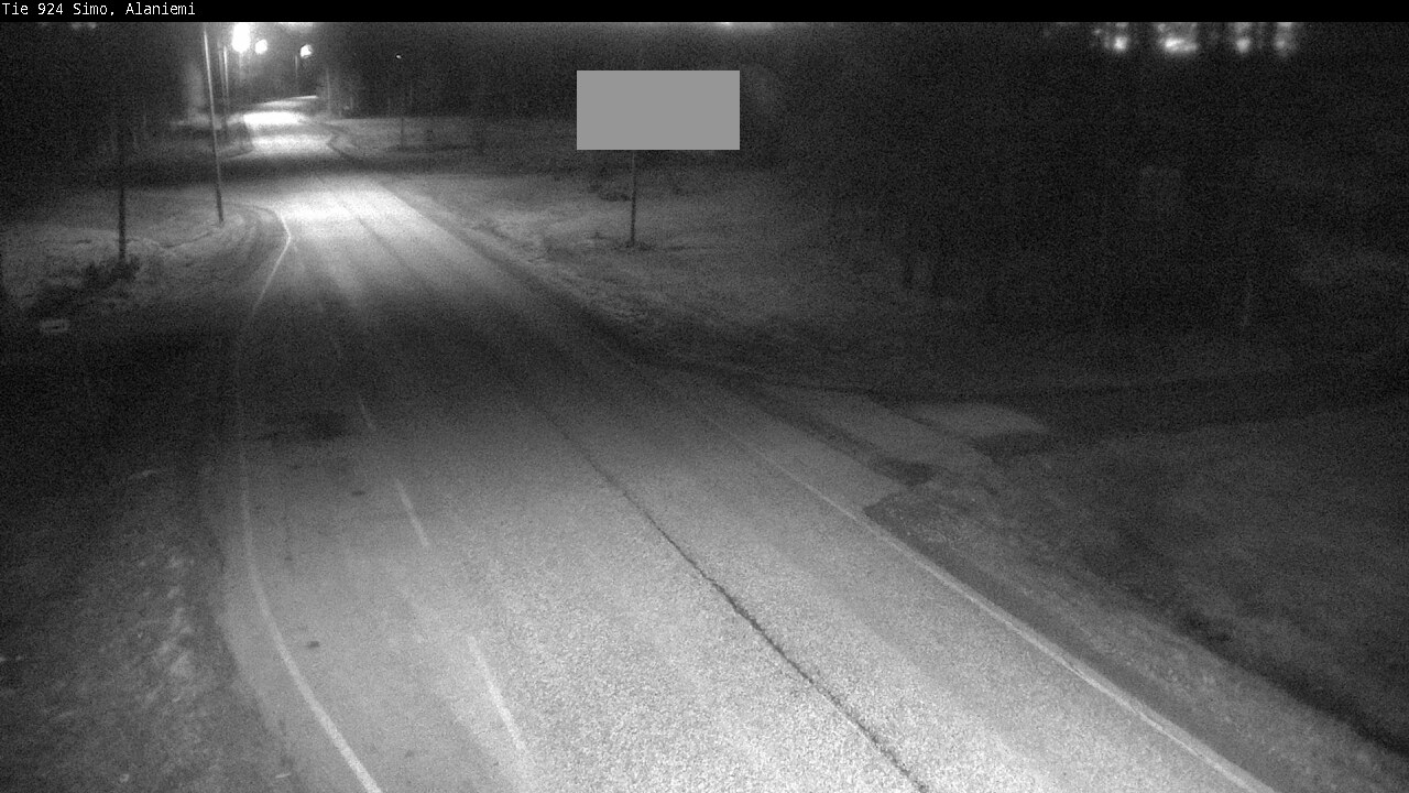 Weather Camera Image Väg 924 Simo, Alaniemi, Simo, Lappi
