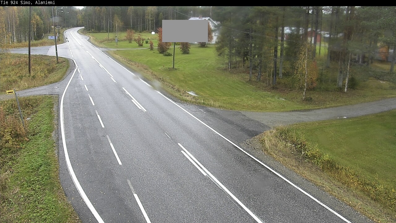 Weather Camera Image Road 924 Simo, Alaniemi, Simo, Lappi