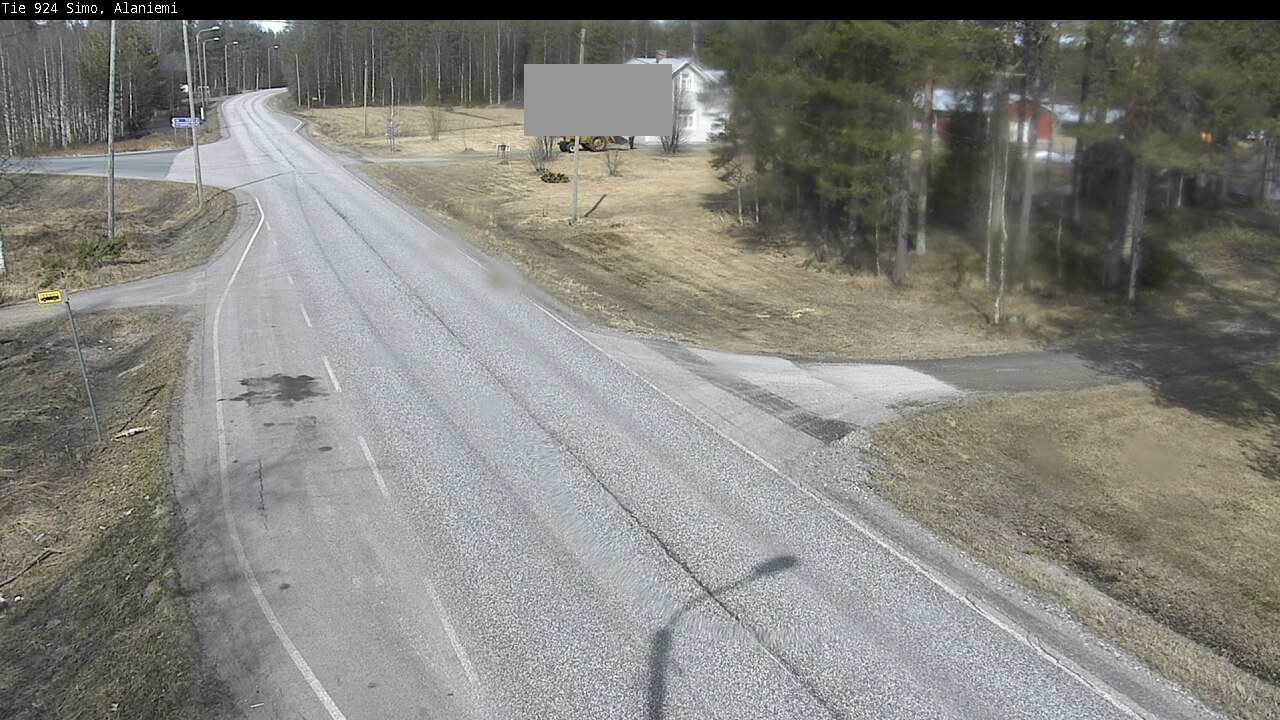 Weather Camera Image Väg 924 Simo, Alaniemi, Simo, Lappi