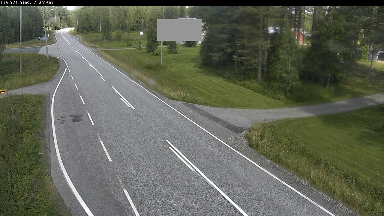 Weather Camera Image Road 924 Simo, Alaniemi, Simo, Lappi