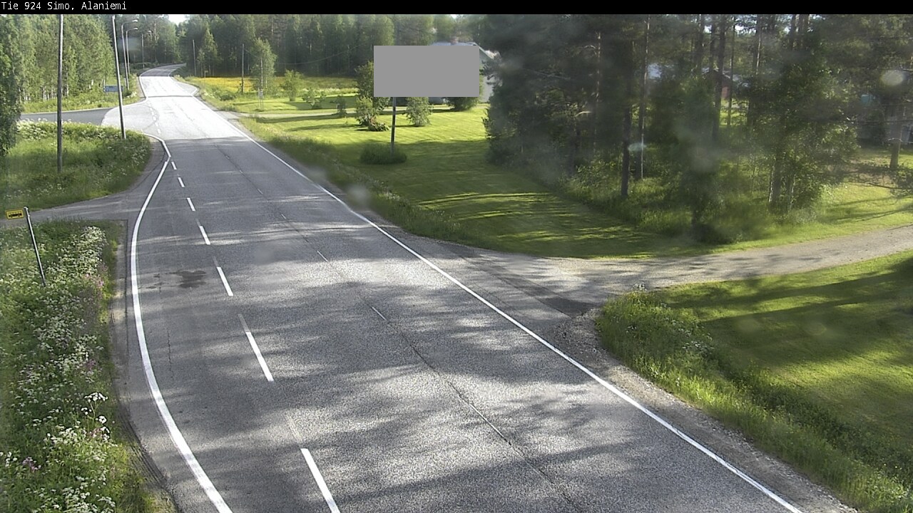 Weather Camera Image Väg 924 Simo, Alaniemi, Simo, Lappi