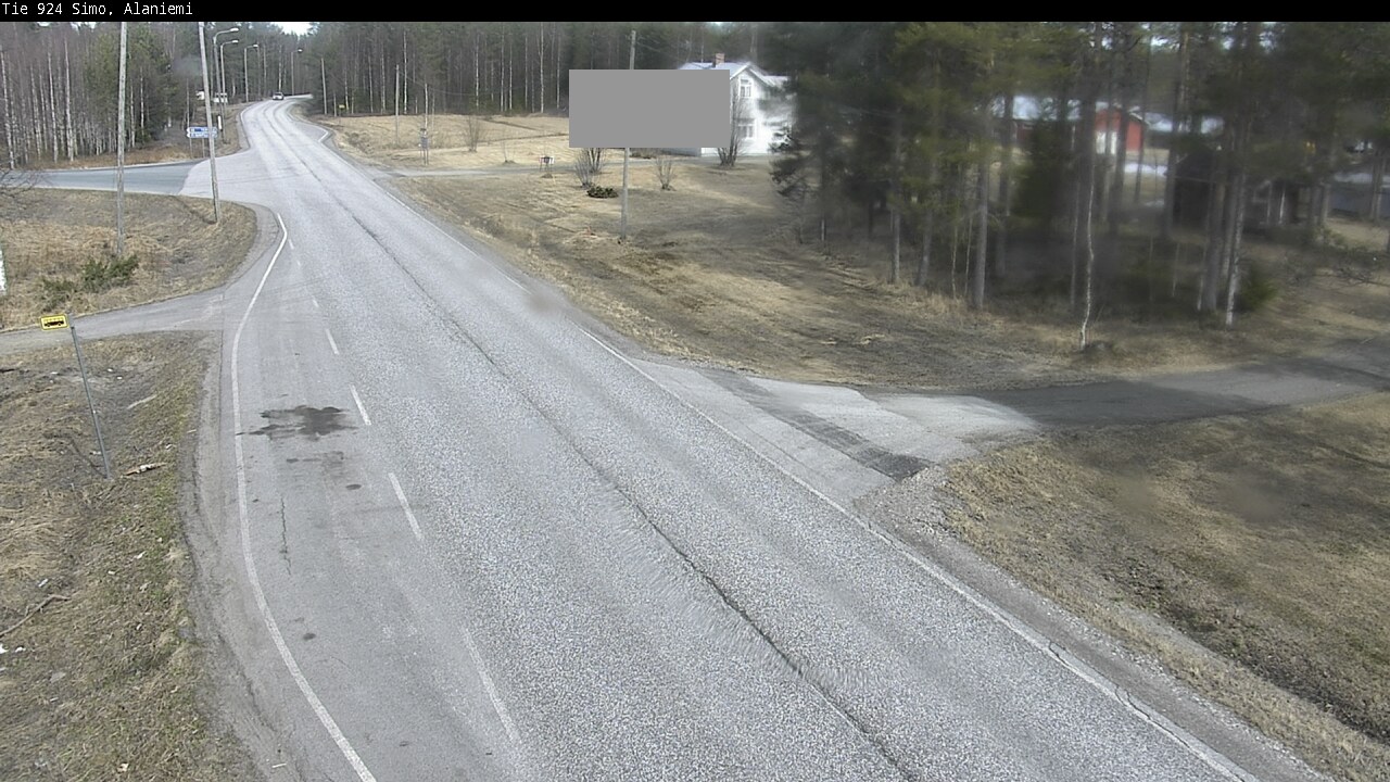 Weather Camera Image Väg 924 Simo, Alaniemi, Simo, Lappi