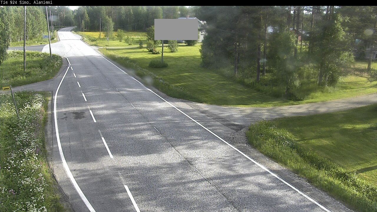 Weather Camera Image Väg 924 Simo, Alaniemi, Simo, Lappi