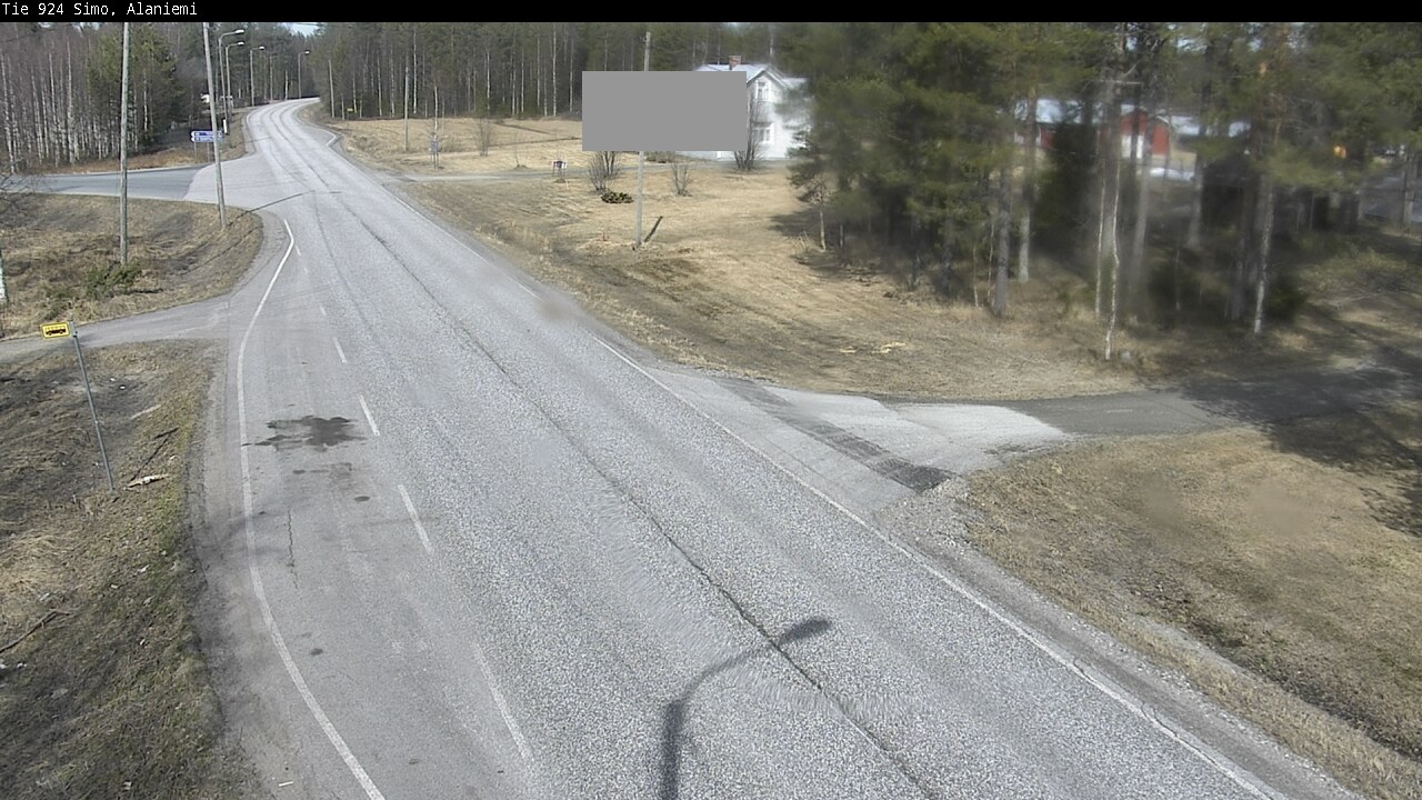 Weather Camera Image Väg 924 Simo, Alaniemi, Simo, Lappi