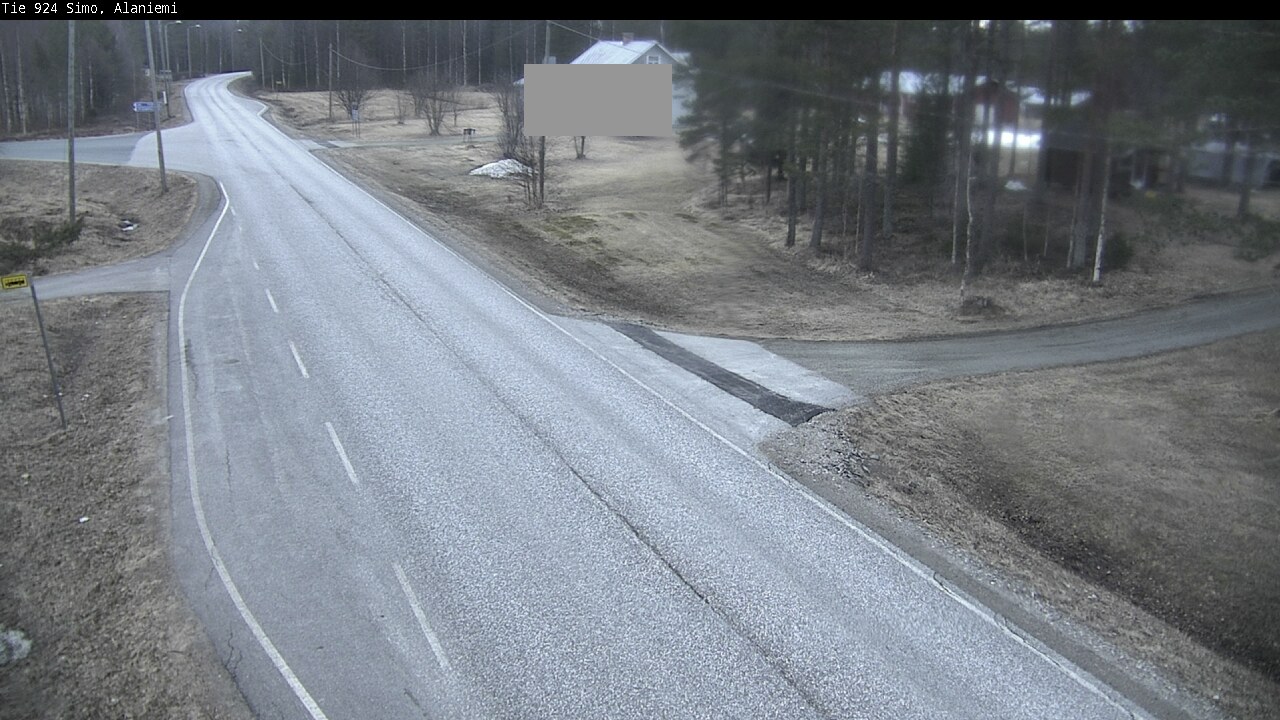 Weather Camera Image Road 924 Simo, Alaniemi, Simo, Lappi