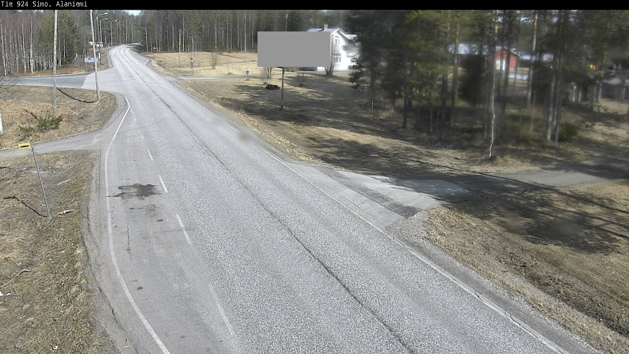 Weather Camera Image Väg 924 Simo, Alaniemi, Simo, Lappi