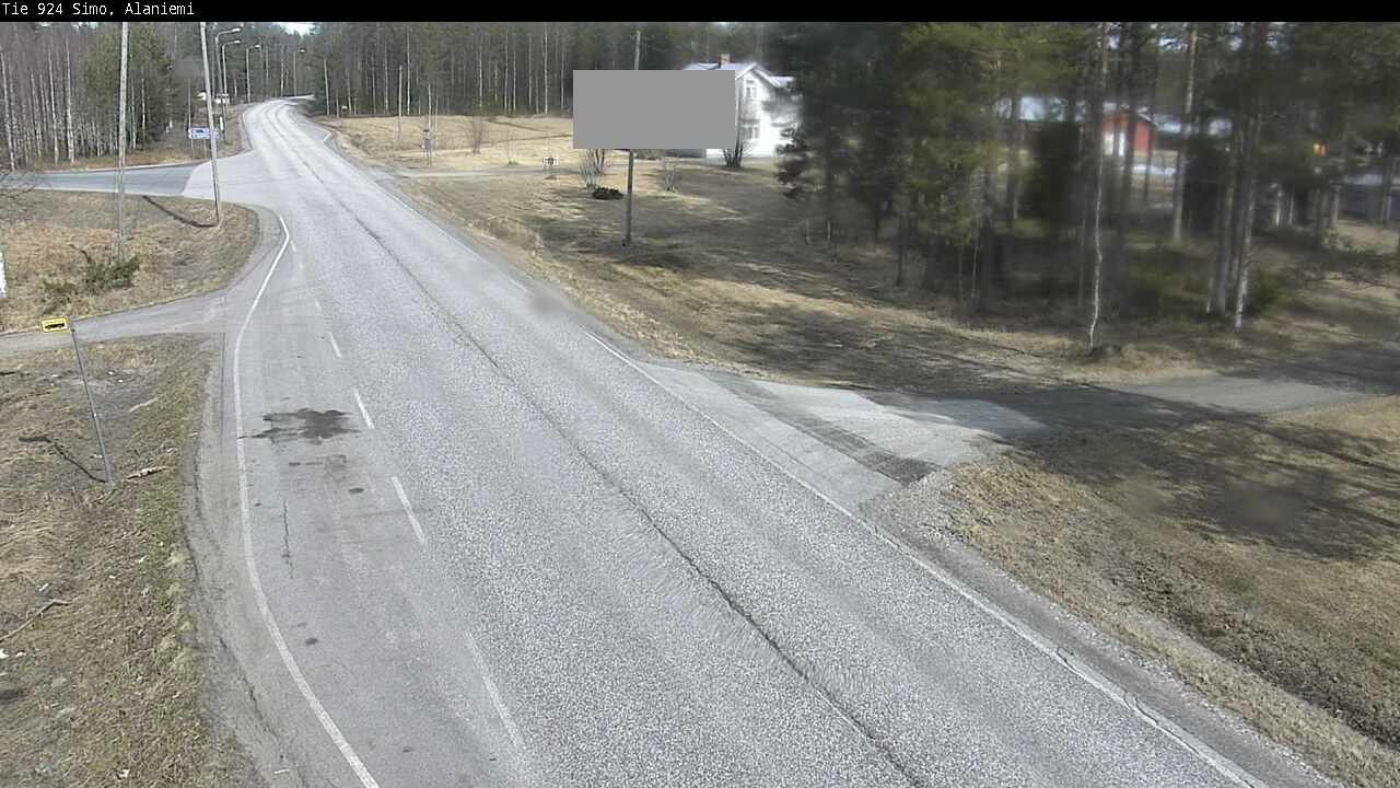 Weather Camera Image Väg 924 Simo, Alaniemi, Simo, Lappi