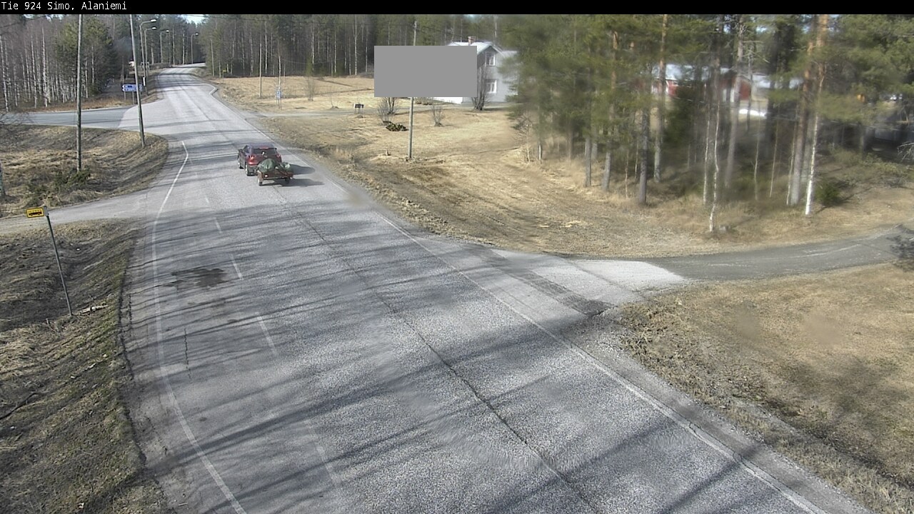 Weather Camera Image Väg 924 Simo, Alaniemi, Simo, Lappi