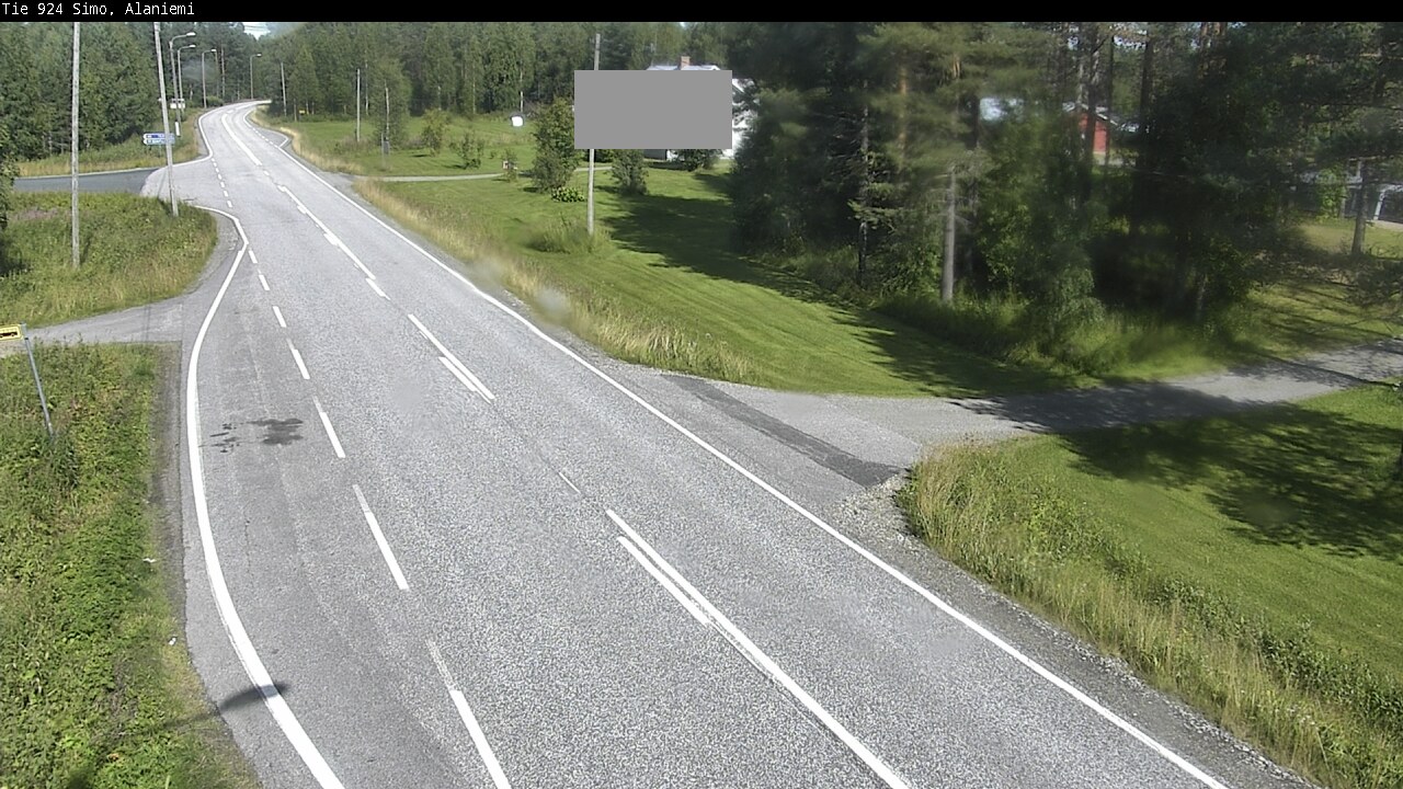 Weather Camera Image Road 924 Simo, Alaniemi, Simo, Lappi