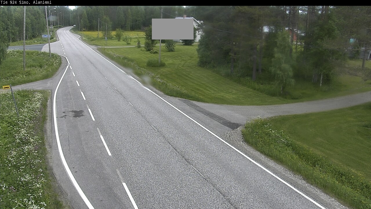Weather Camera Image Väg 924 Simo, Alaniemi, Simo, Lappi