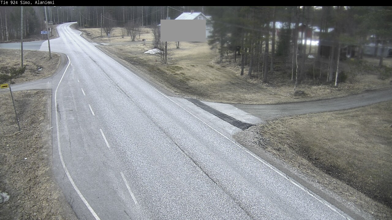 Weather Camera Image Väg 924 Simo, Alaniemi, Simo, Lappi