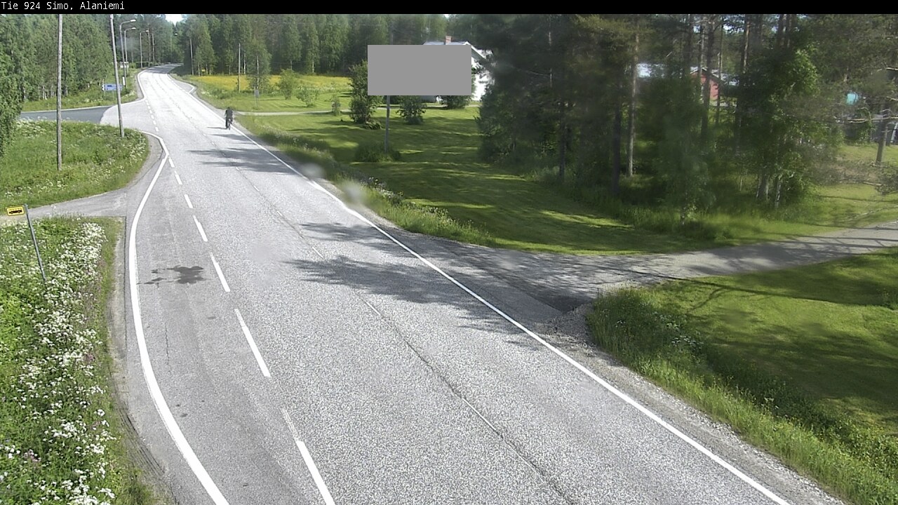 Weather Camera Image Väg 924 Simo, Alaniemi, Simo, Lappi