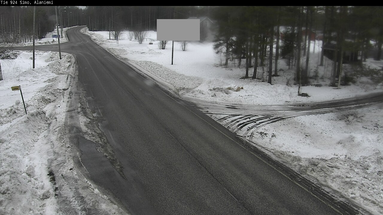 Weather Camera Image Road 924 Simo, Alaniemi, Simo, Lappi