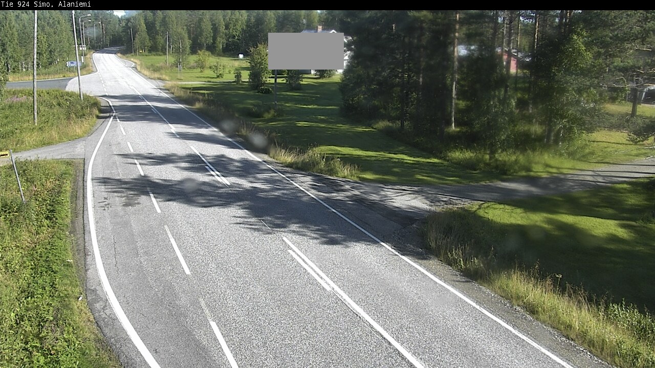 Weather Camera Image Road 924 Simo, Alaniemi, Simo, Lappi