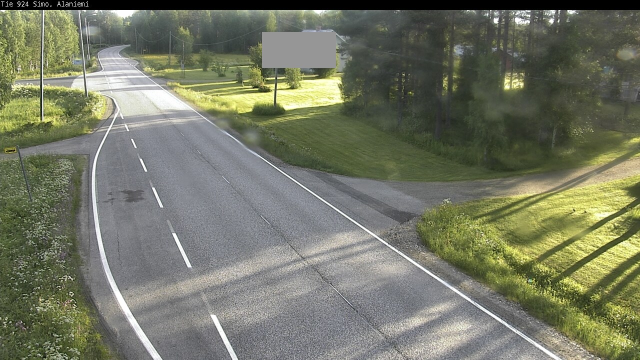 Weather Camera Image Väg 924 Simo, Alaniemi, Simo, Lappi