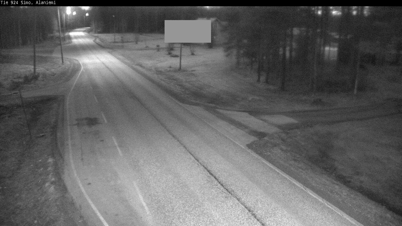 Weather Camera Image Väg 924 Simo, Alaniemi, Simo, Lappi