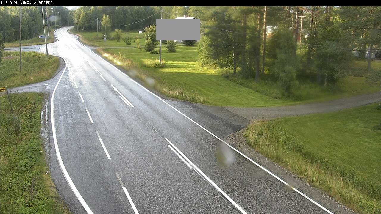 Kelikamerat Kuva Tie 924 Simo, Alaniemi, Simo, Lappi