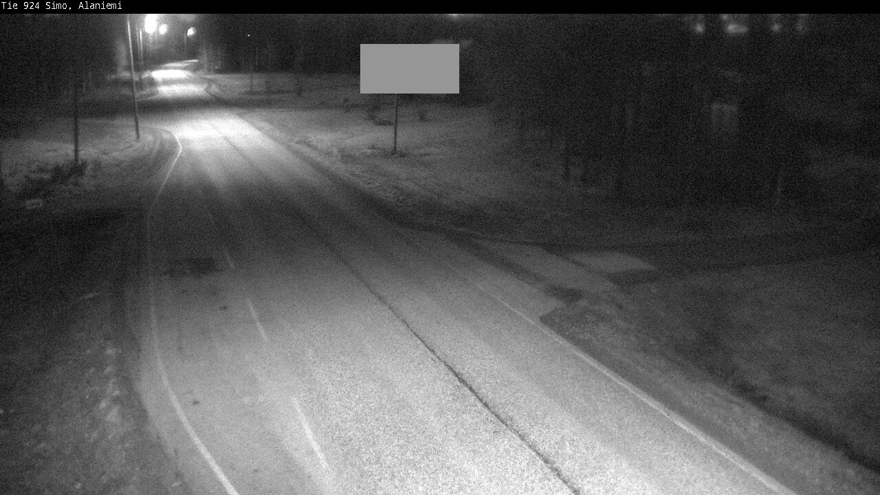 Weather Camera Image Väg 924 Simo, Alaniemi, Simo, Lappi