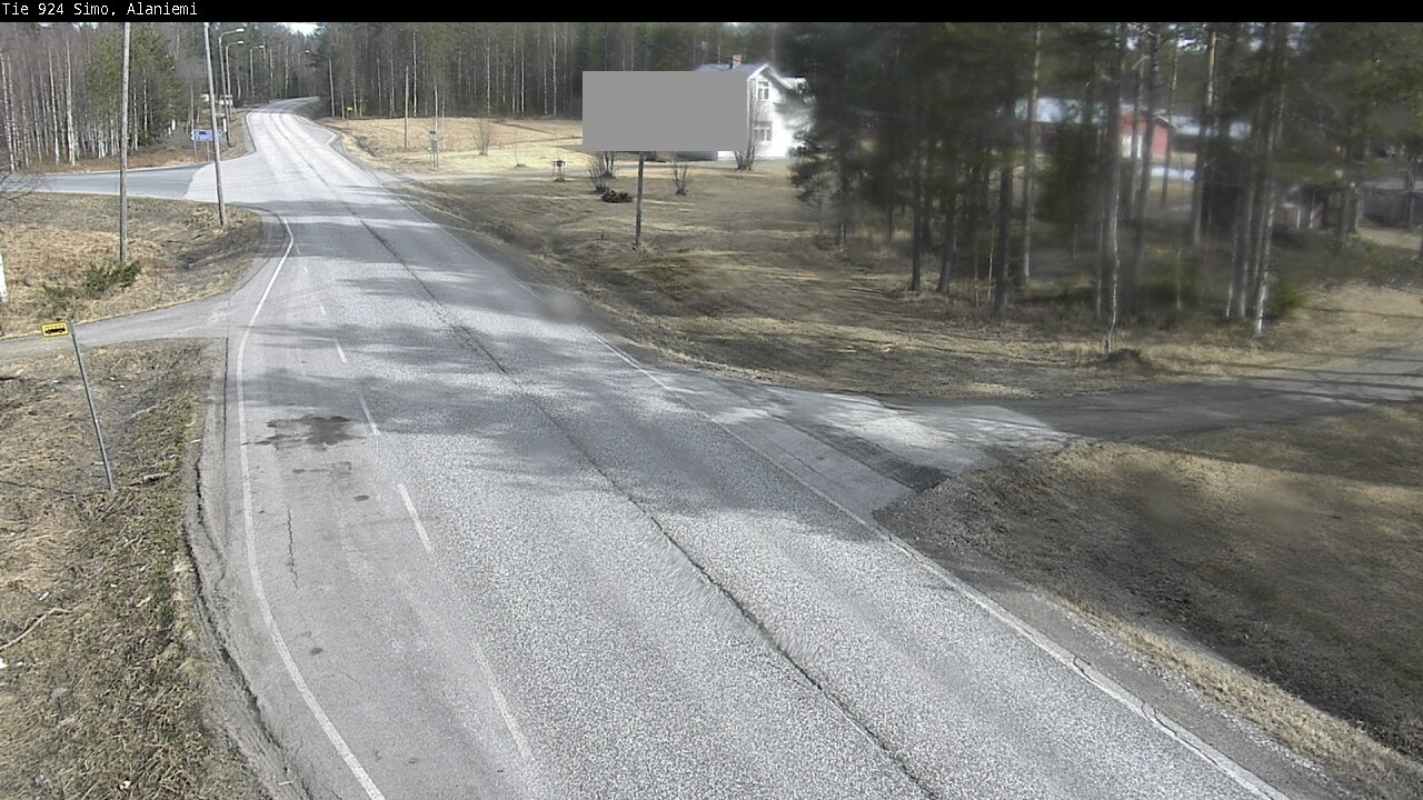 Weather Camera Image Väg 924 Simo, Alaniemi, Simo, Lappi