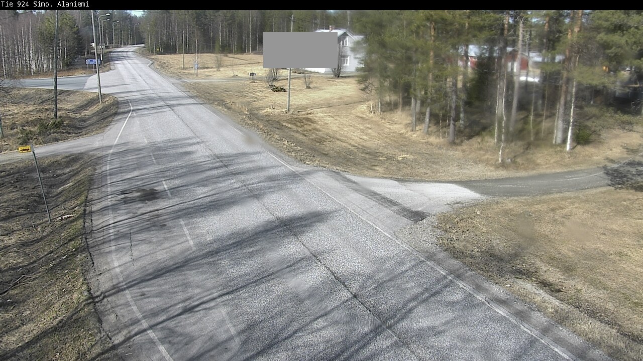 Weather Camera Image Väg 924 Simo, Alaniemi, Simo, Lappi