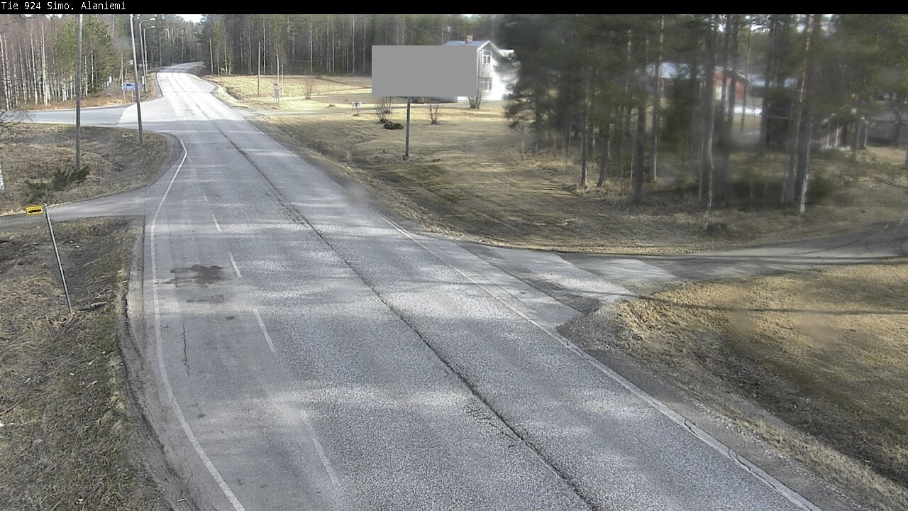 Weather Camera Image Väg 924 Simo, Alaniemi, Simo, Lappi