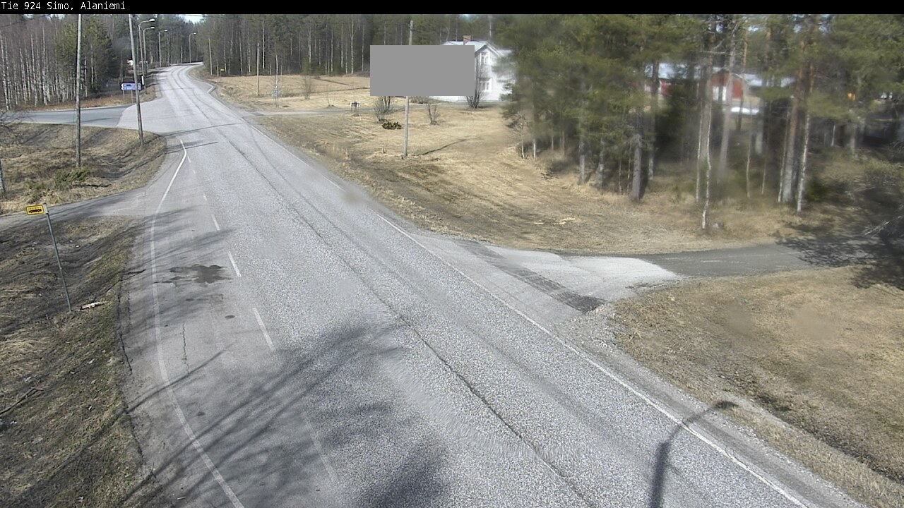 Weather Camera Image Väg 924 Simo, Alaniemi, Simo, Lappi