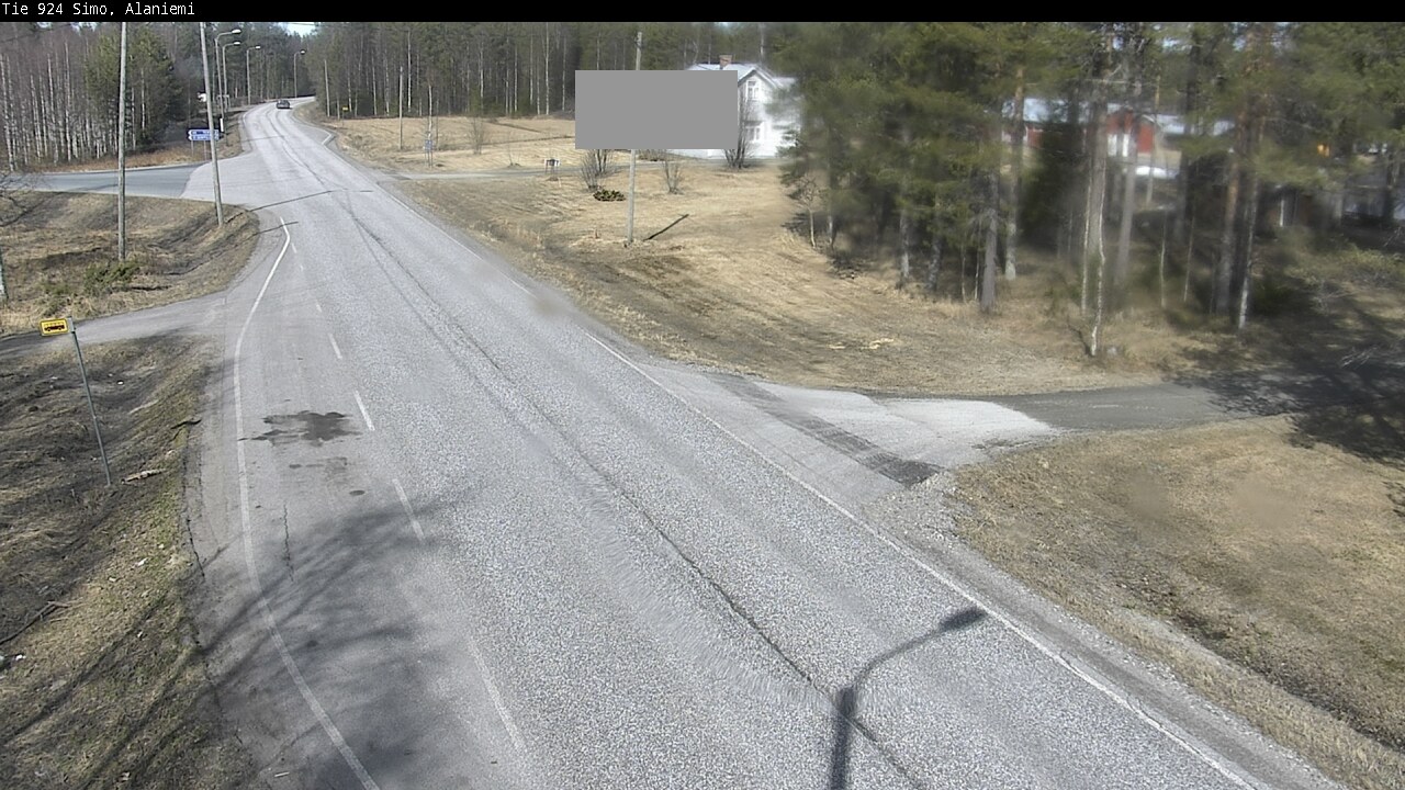 Weather Camera Image Väg 924 Simo, Alaniemi, Simo, Lappi