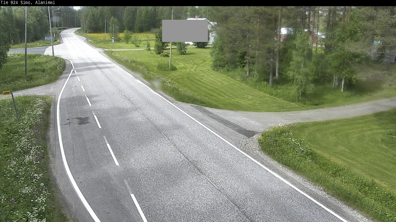 Weather Camera Image Väg 924 Simo, Alaniemi, Simo, Lappi
