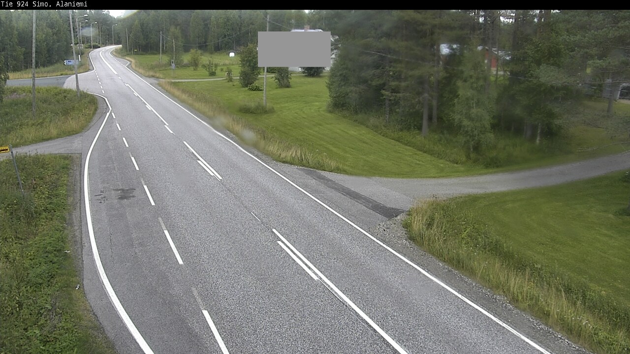 Weather Camera Image Road 924 Simo, Alaniemi, Simo, Lappi